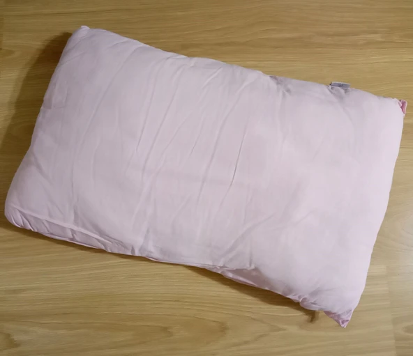 PEMBE YASTIK PAMUKLU 62x37x10cm - Resim 2