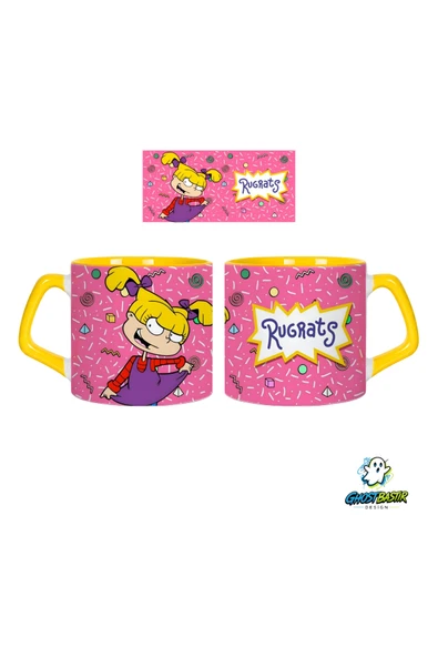 Rugrats Angelica Kupa Bardak | Tek Adet 0830 ürün görseli 1