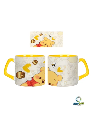 Winnie The Pooh Kupa Bardak | Tek Adet 0870 ürün görseli 1
