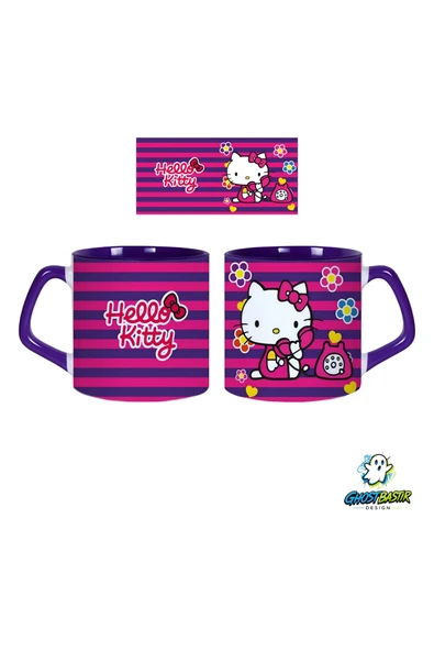 Hello Kitty Kupa Bardak | Tek Adet 0773 ürün görseli 1