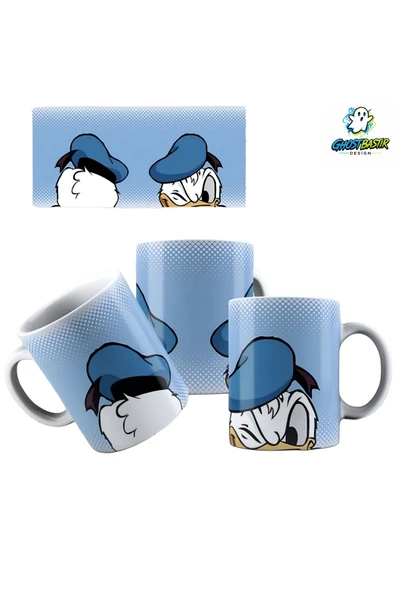 Donald Duck Kupa Bardak | Tek Adet K0208 ürün görseli 1