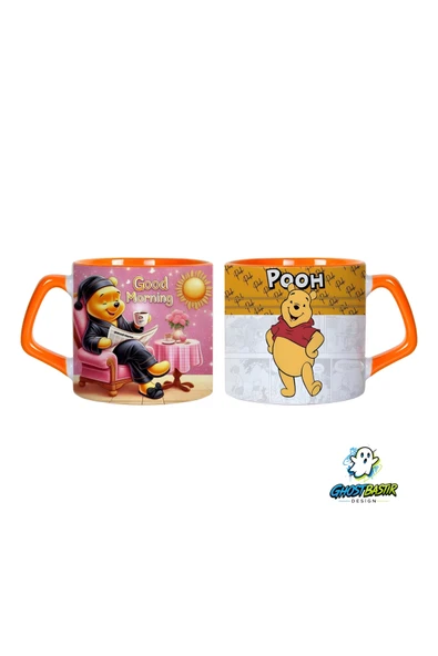 Winnie The Pooh Kupa Bardak | Tek Adet 0875 ürün görseli 1