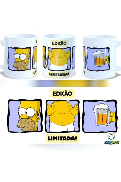 Simpsons Kupa Bardak | Tek Adet K0407 ürün görseli 1