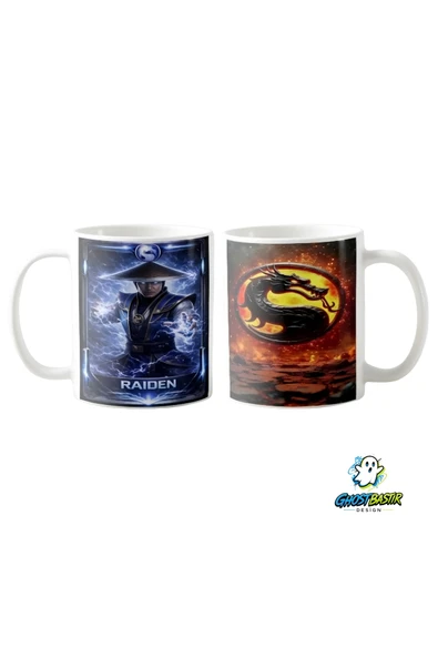 Mortal Kombat Raiden Kupa Bardak | Tek Adet K0341 ürün görseli 1