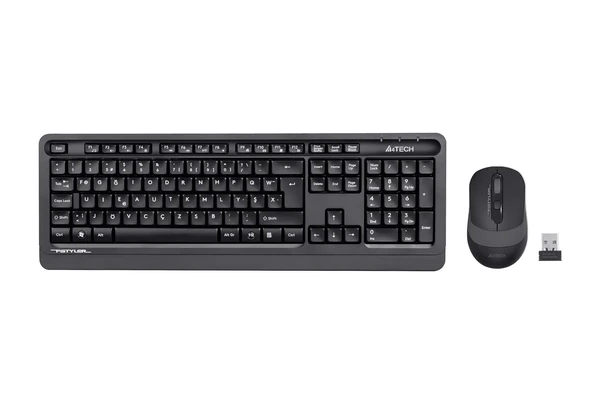 A4 Tech Fg1010F 2.4G Gri F Klavye Fn-Mm Klv+Optik Mouse Kablosuz Set ürün görseli 1