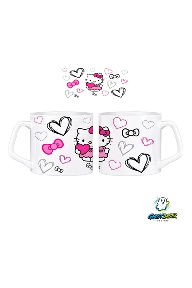 Hello Kitty Kupa Bardak | Tek Adet 0783 ürün görseli 1