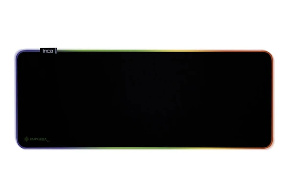 Inca IMP-022 Empousa RGB 7 Led Mousepad (770x295x3mm ürün görseli 1