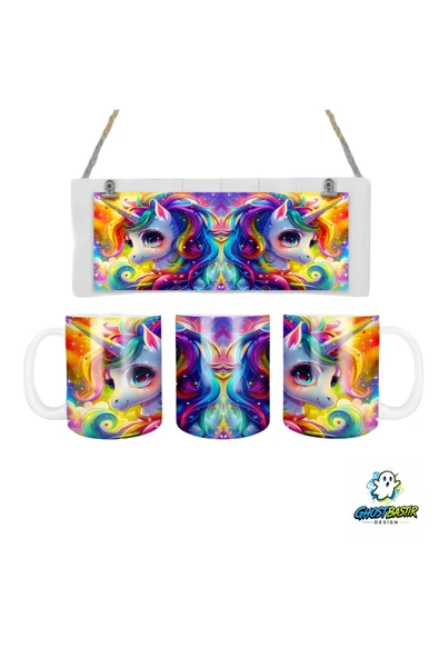 Unicorn Kupa Bardak | Tek Adet K0443 ürün görseli 1