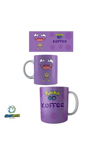 Pokemon Koffee Kupa Bardak | Tek Adet K0366 ürün görseli 1