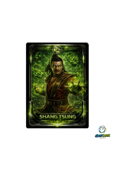Mortal Kombat Shang Tsung 99 Parça Ayaklı Puzzle – Dekoratif Çocuk Yapbozu 0231 ürün görseli 1