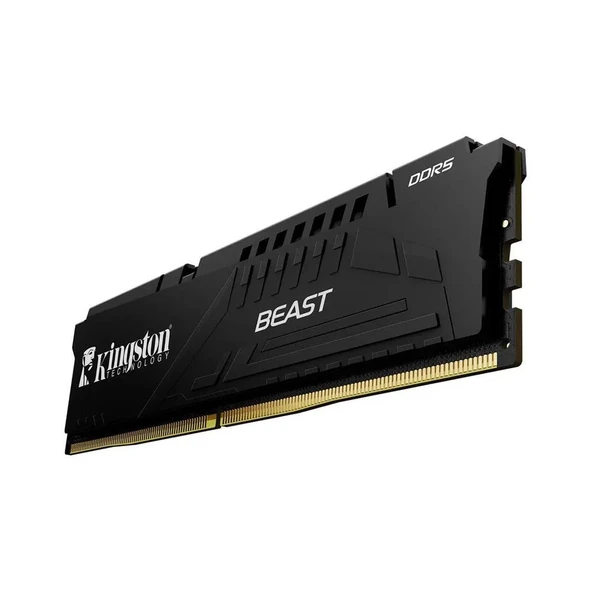 Kingston Beast KF556C36BBE-16TR 16GB (1x16GB) DDR5 5600MHz CL36 Siyah Gaming Ram (Bellek) ürün görseli 1