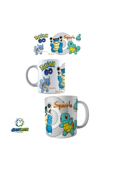 Pokemon Squirtle Kupa Bardak | Tek Adet K0372 ürün görseli 1
