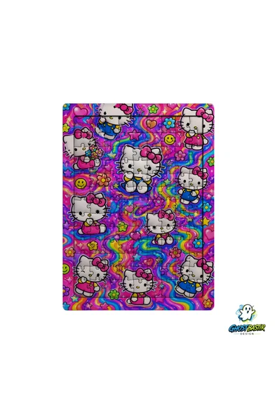 Hello Kitty 99 Parça Ayaklı Puzzle – Dekoratif Çocuk Yapbozu 0215 ürün görseli 1