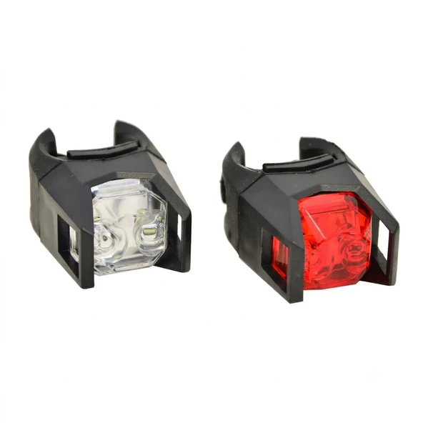 SİLİKONLU ÇAKAR FAR+STOP SETİ - LED|*apos;Lİ  [PİL DAHİL] RCTS-5003 ürün görseli 1
