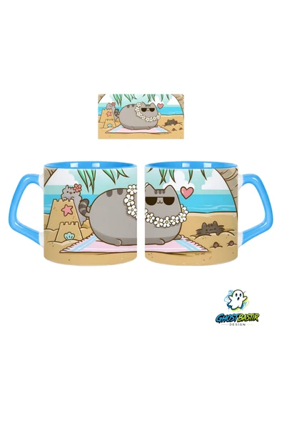 Pusheen Kupa Bardak | Tek Adet 0815 ürün görseli 1