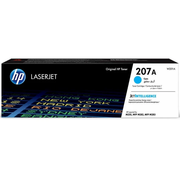 HP W2211A (207A) MAVİ TONER ürün görseli 1