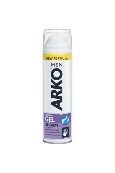 Arko Men Tıraş Jeli Sensitive Hasssac Ciltler 200ml ürün görseli 1