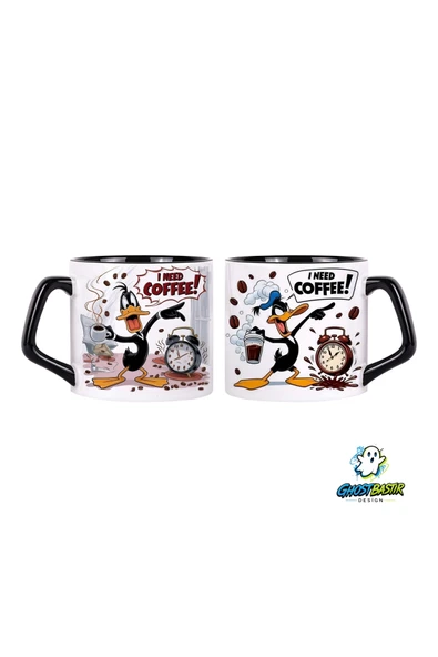 Daffy Duck Kupa Bardak | Tek Adet 0754 ürün görseli 1