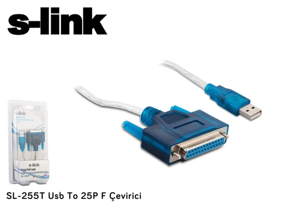 S-link SL-255T Usb To 25P F Çevirici ürün görseli 1