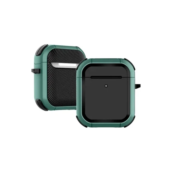 Apple Airpods 2 (2.nesil) Tank Kılıf - Yeşil ürün görseli 1