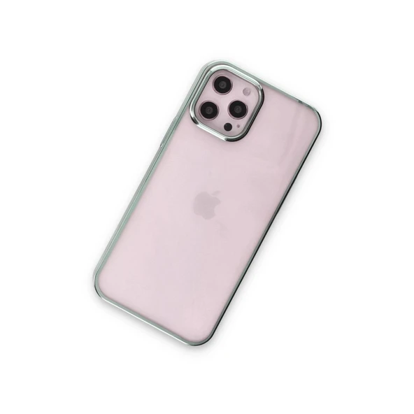 Apple İphone 12 Pro Max Kılıf Element Silikon - Yeşil - Resim 2