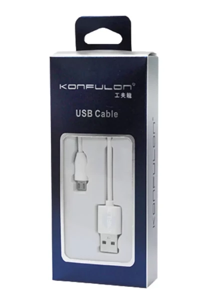 Konfulon S02 Micro USB Kablo 1M 2.4A - Resim 2