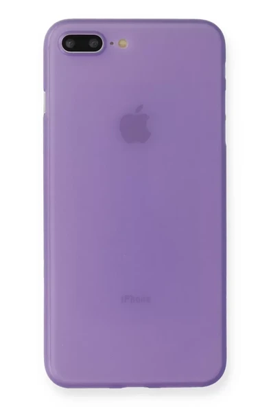 Newface Apple iPhone 7 Plus Kılıf PP Ultra İnce Kapak - Mor ürün görseli 1