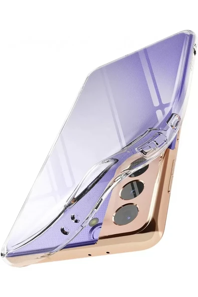 Newface Samsung Galaxy S21 Plus Kılıf Lüx Şeffaf Silikon ürün görseli 1