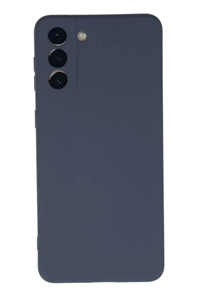 Newface Samsung Galaxy S21 Plus Kılıf Nano içi Kadife Silikon - Gri ürün görseli 1