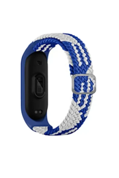 Newface Xiaomi Mi Band 4 Star Kordon - Mavi-Beyaz ürün görseli 1