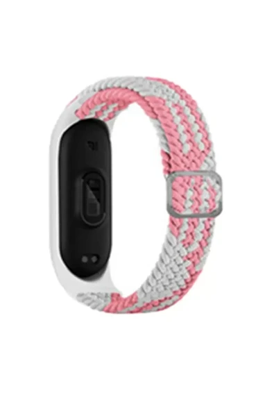Newface Xiaomi Mi Band 4 Star Kordon - Pembe-Beyaz ürün görseli 1