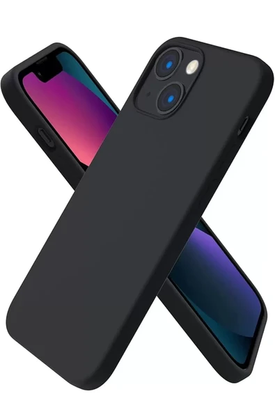 Newface Apple iPhone 13 Mini Kılıf First Silikon - Siyah ürün görseli 1