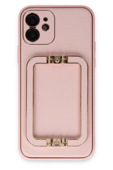 Newface Apple iPhone 12 Kılıf Coco Elit Kapak - Pembe ürün görseli 1