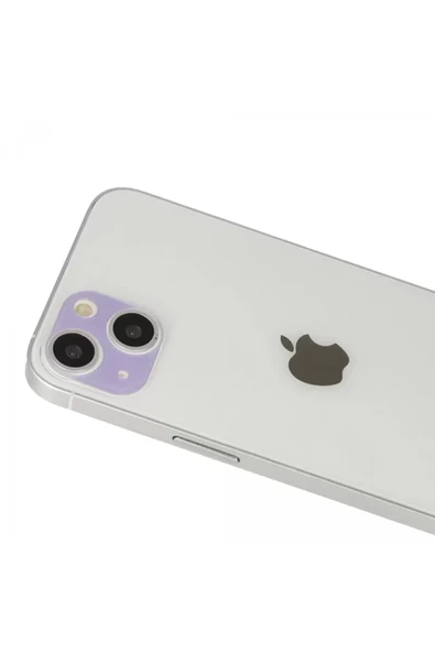 Newface Apple iPhone 13 Rainbow Kamera Lens Koruma Cam - Mor ürün görseli 1
