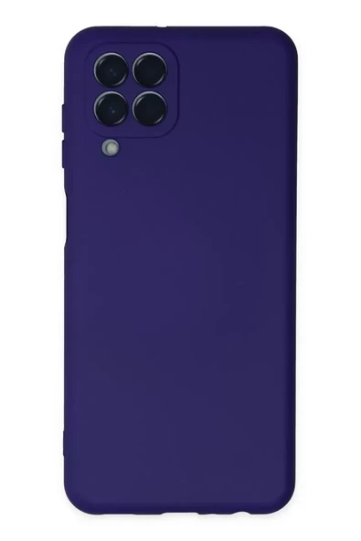 Newface Samsung Galaxy M33 Kılıf Nano içi Kadife Silikon - Mor ürün görseli 1