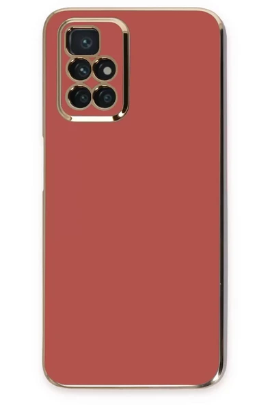 Newface Xiaomi Redmi 10 2022 Kılıf Volet Silikon - Kırmızı ürün görseli 1