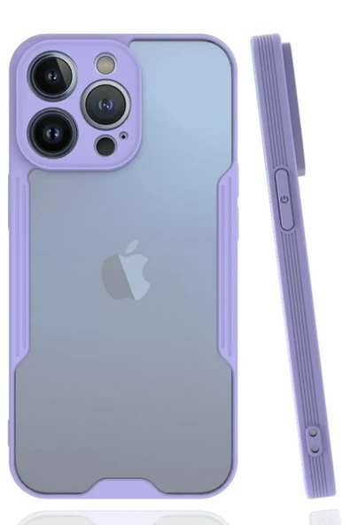 Newface Apple iPhone 14 Pro Kılıf Platin Silikon - Lila ürün görseli 1
