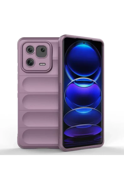 Newface Xiaomi Mi 13 Pro Kılıf Optimum Silikon - Mor ürün görseli 1