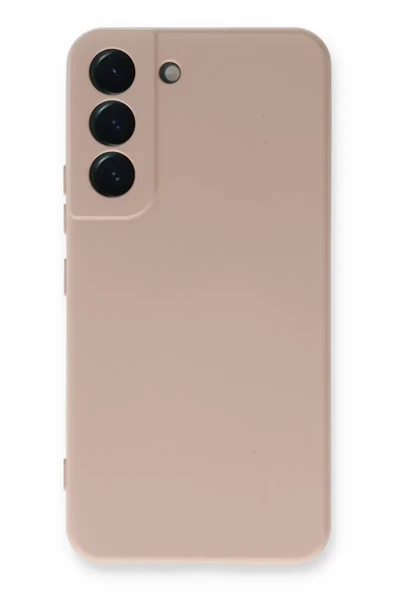 Newface Samsung Galaxy S23 Plus Kılıf Nano içi Kadife Silikon - Pudra ürün görseli 1