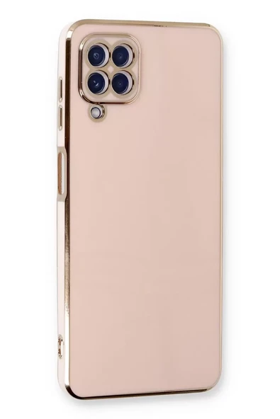 Newface Samsung Galaxy A22 Kılıf Volet Silikon - Pembe ürün görseli 1