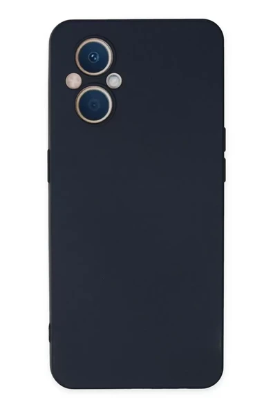 Newface Oppo Reno 7 Lite Kılıf Nano içi Kadife Silikon - Lacivert ürün görseli 1