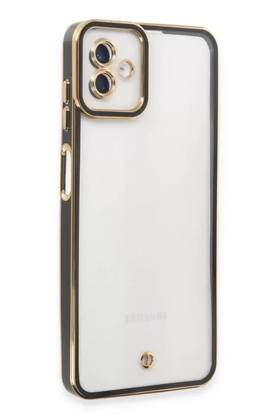 Newface Samsung Galaxy A04 Kılıf Liva Lens Silikon - Siyah ürün görseli 1