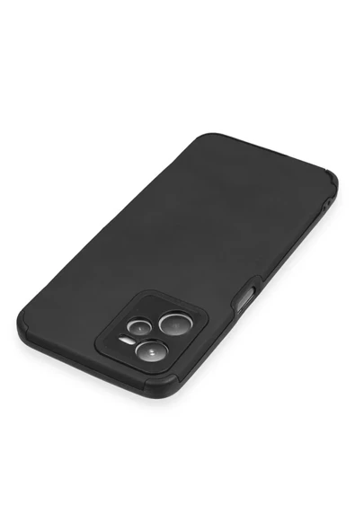 Newface Realme C35 Kılıf Loop Deri Silikon - Siyah - Resim 3