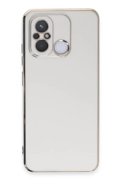 Newface Xiaomi Redmi 12C Kılıf Volet Silikon - Beyaz ürün görseli 1