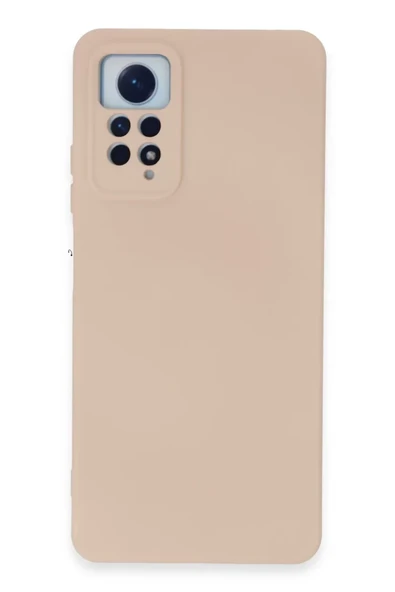 Newface Xiaomi Redmi Note 12 Pro 4G Kılıf Nano içi Kadife Silikon - Pudra ürün görseli 1