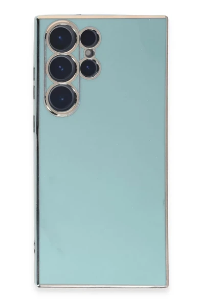 Newface Samsung Galaxy S23 Ultra Kılıf Volet Silikon - Açık Yeşil ürün görseli 1