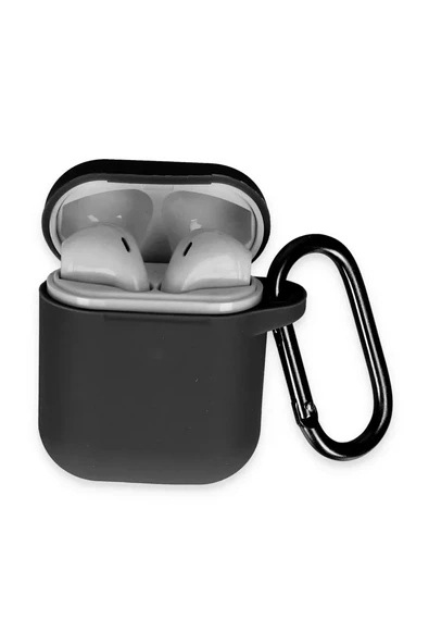 Newface Apple Airpods 2 (2.nesil) Hang Kılıf - Siyah ürün görseli 1
