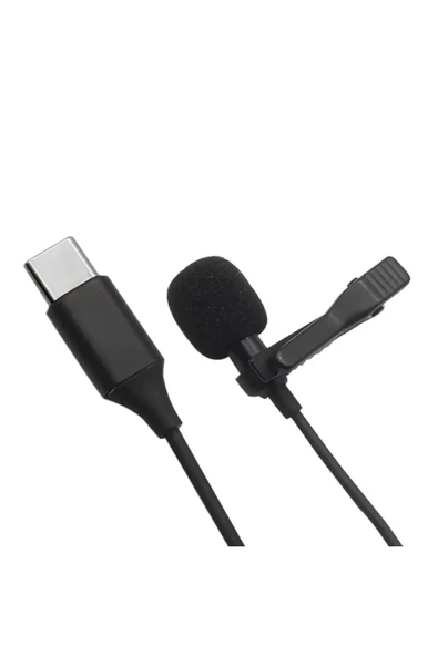 Newface Type-C 2 Metre Double Mikrofon - Siyah ürün görseli 1