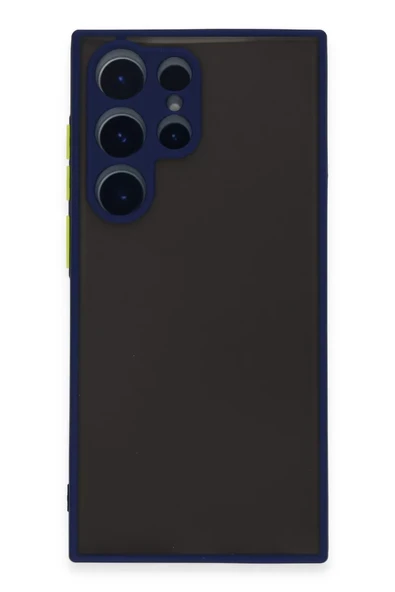 Newface Samsung Galaxy S22 Ultra Kılıf Montreal Silikon Kapak - Lacivert ürün görseli 1