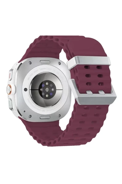 Newface Watch 7 Ultra KR417 Rug Silikon Kordon - Mor ürün görseli 1